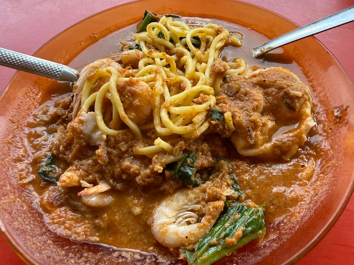 Mee Bandung Abu Bakar Hanipah di Muar