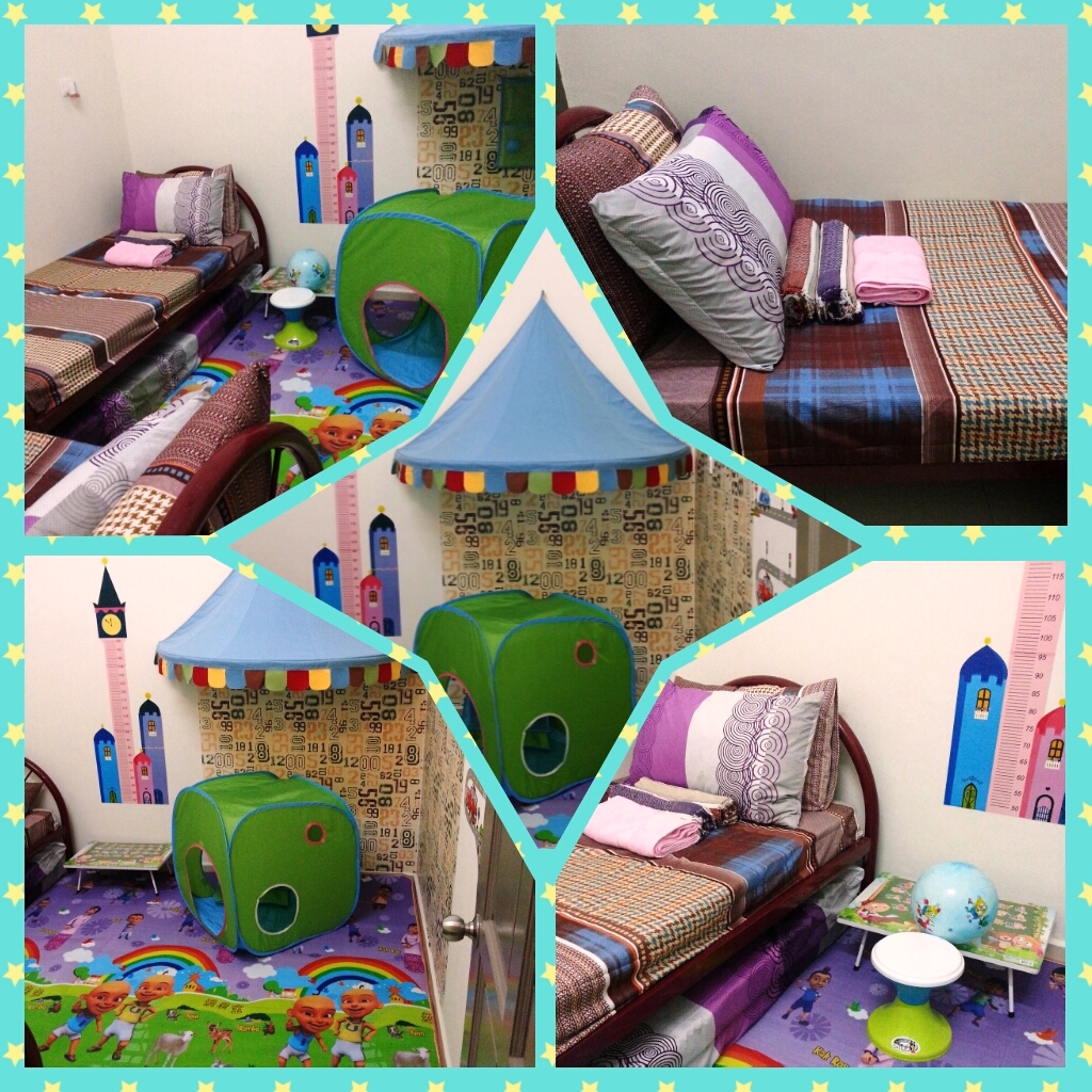 Bilik tengah beraircond