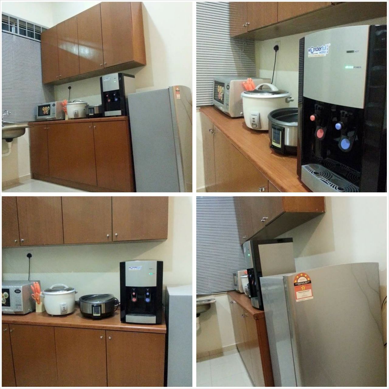 Ruang dapur MyHomestay Muar